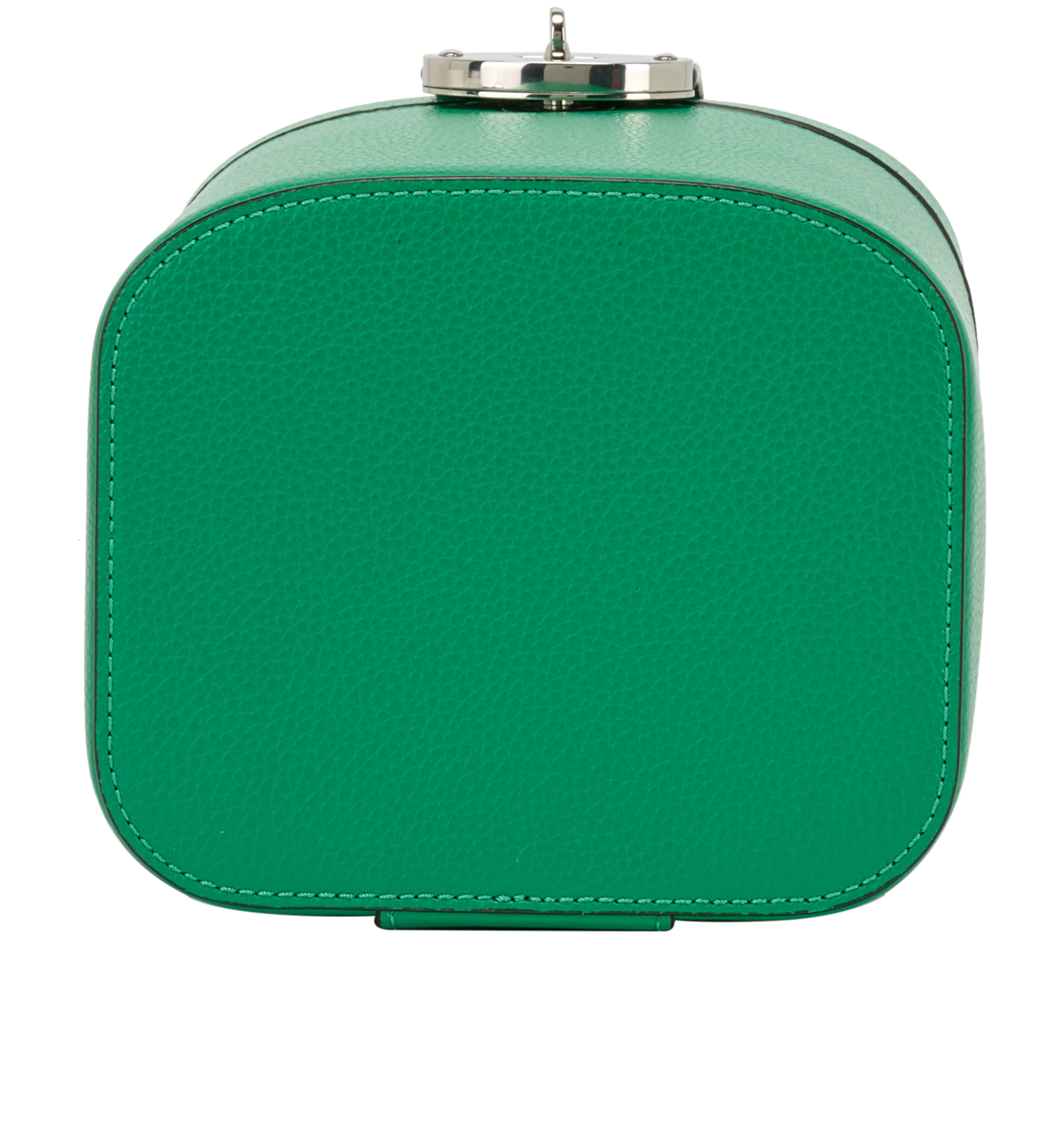 Vanity Case Crossbody Bag, &pound;450, Handbags, Green, Leather, Top view